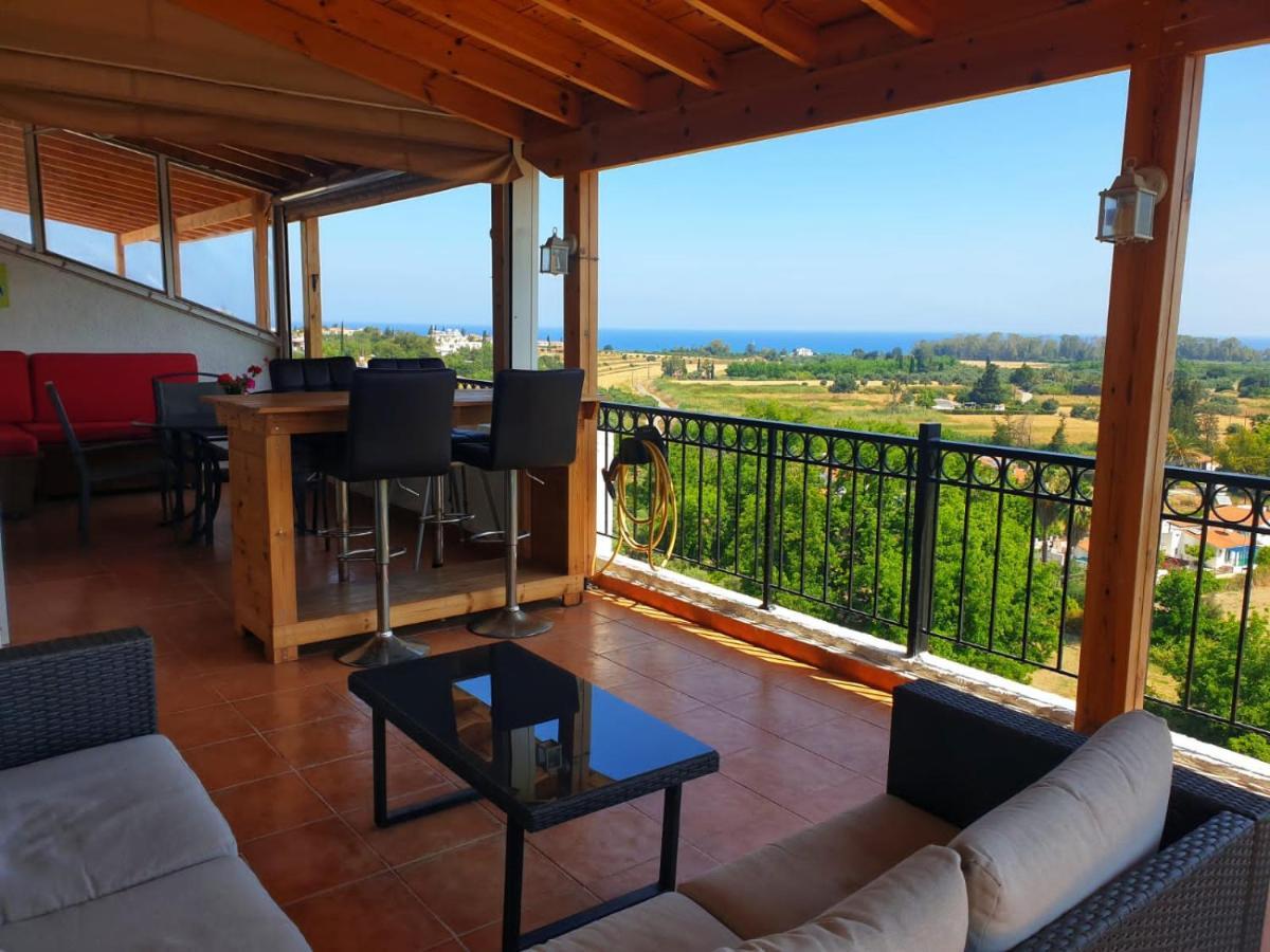 Paul And Maria Sea View Apartment Polis Exterior foto